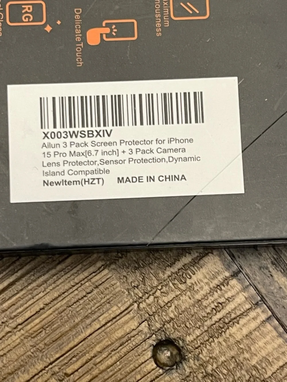Ailun tempered glass